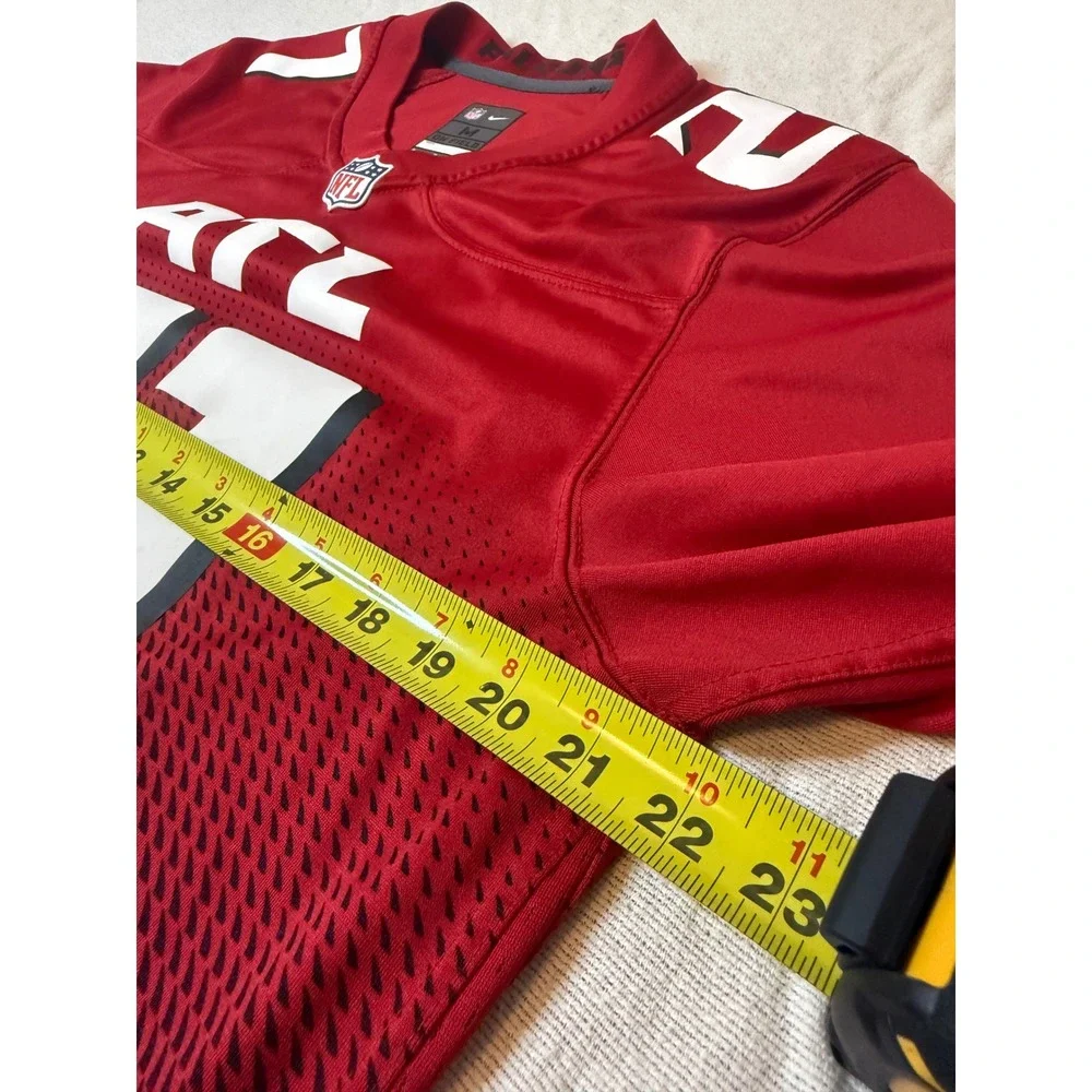 Nike Jersey Mens M Red Atlanta Falcons Todd Gurley II 21 NFL Football Gradient